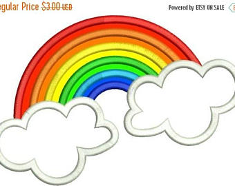 340x270 Rainbow And Clouds Etsy
