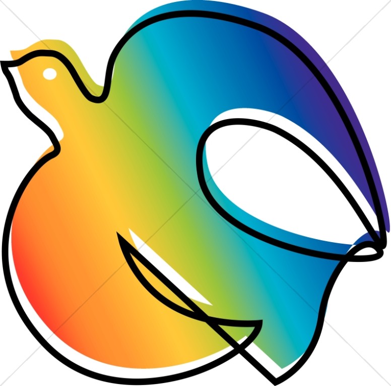 776x765 Rainbow Dove Clipart Dove Clipart