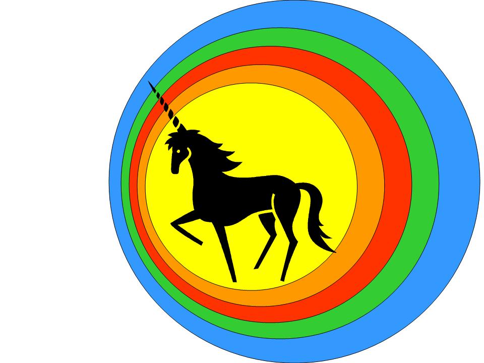 960x720 Rainbow Unicorn Clipart Clipart Panda
