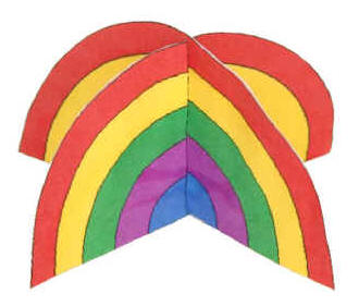 330x281 Rainbow Paper Craft
