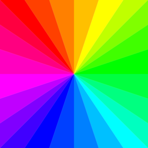 300x300 Rainbow Square Clip Art