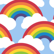 173x173 Rainbow Fabric, Wallpaper Amp Gift Wrap