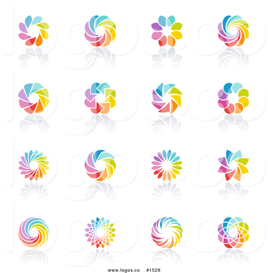 1024x1044 Royalty Free Rainbow Circle Vector Logos By Elena