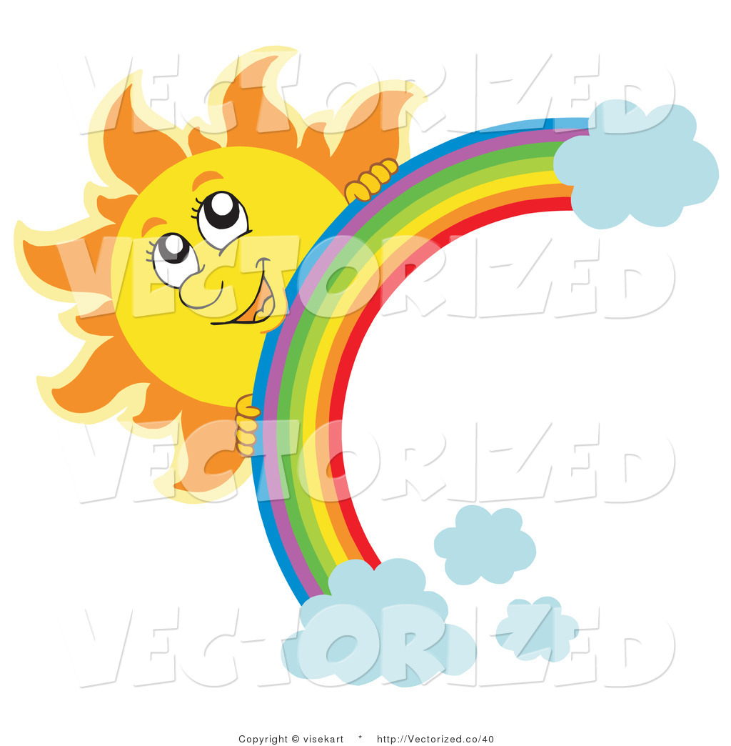 1024x1044 Royalty Free Stock Vector Designs Of Rainbows