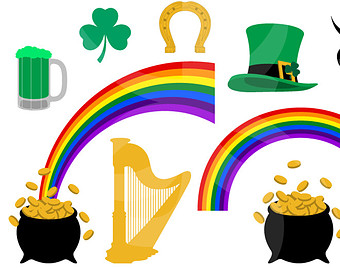 340x270 Green Day Clipart Rainbow