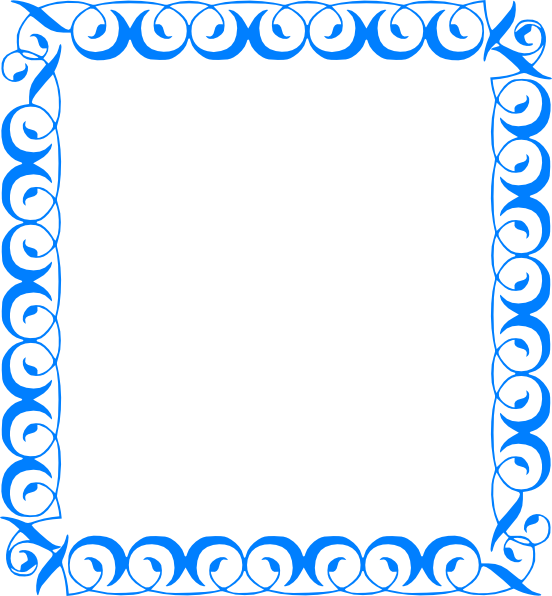 552x596 Water Droplets Clipart Border