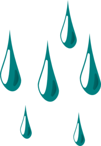 207x298 Rain Drops Clip Art