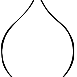 268x268 Raindrop Coloring Sheets For Children Barriee Coloring Page