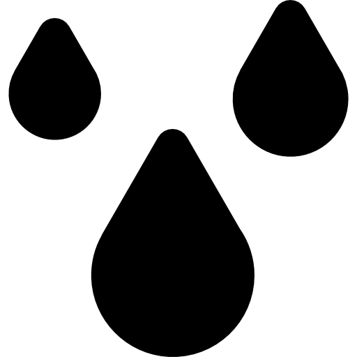 512x512 Raindrop, Rain, Drop, Water, Teardrop, Weather Icon