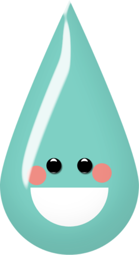 273x500 Raindrops Clipart Happy