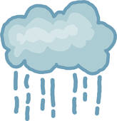 164x170 Clipart Of Diary, Umbrella, Raindrops, Rain, Weather U12390595