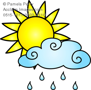 300x298 Rain And Sun Clipart