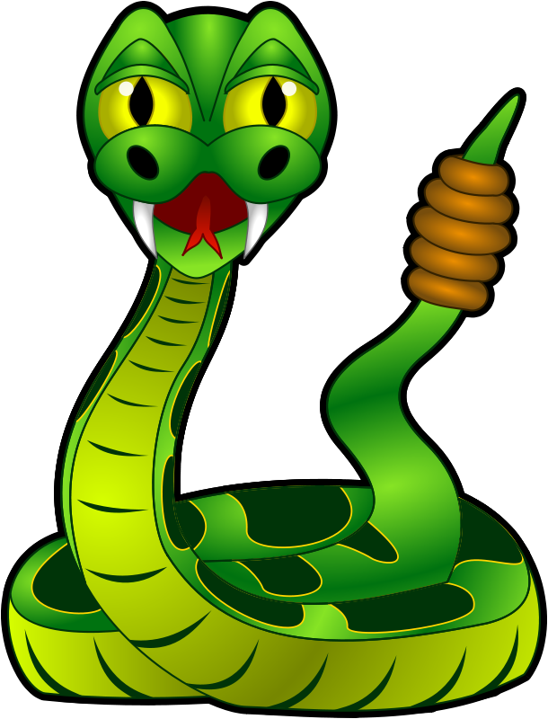 610x800 Serpent Clipart Rainforest Animal