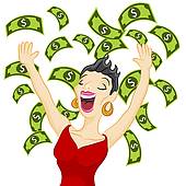 170x170 Money Rain Clip Art