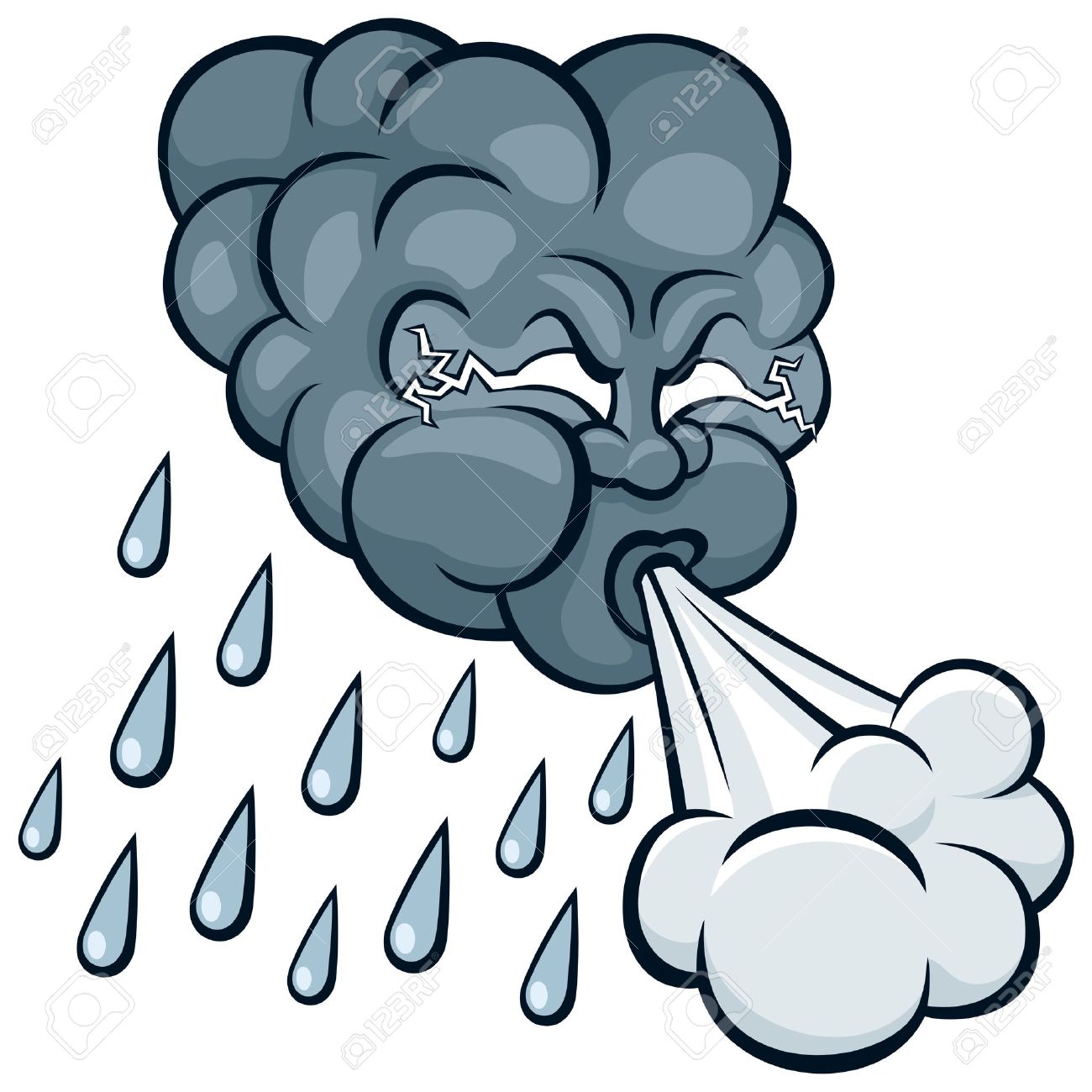 1300x1300 Storm Clipart Cartoon