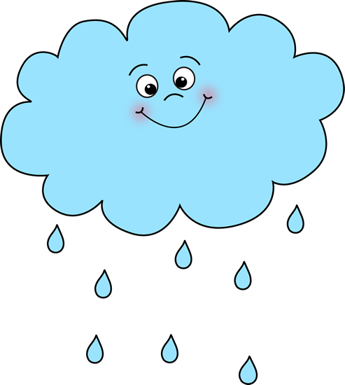 493x550 Cute Spring Rain Clipart