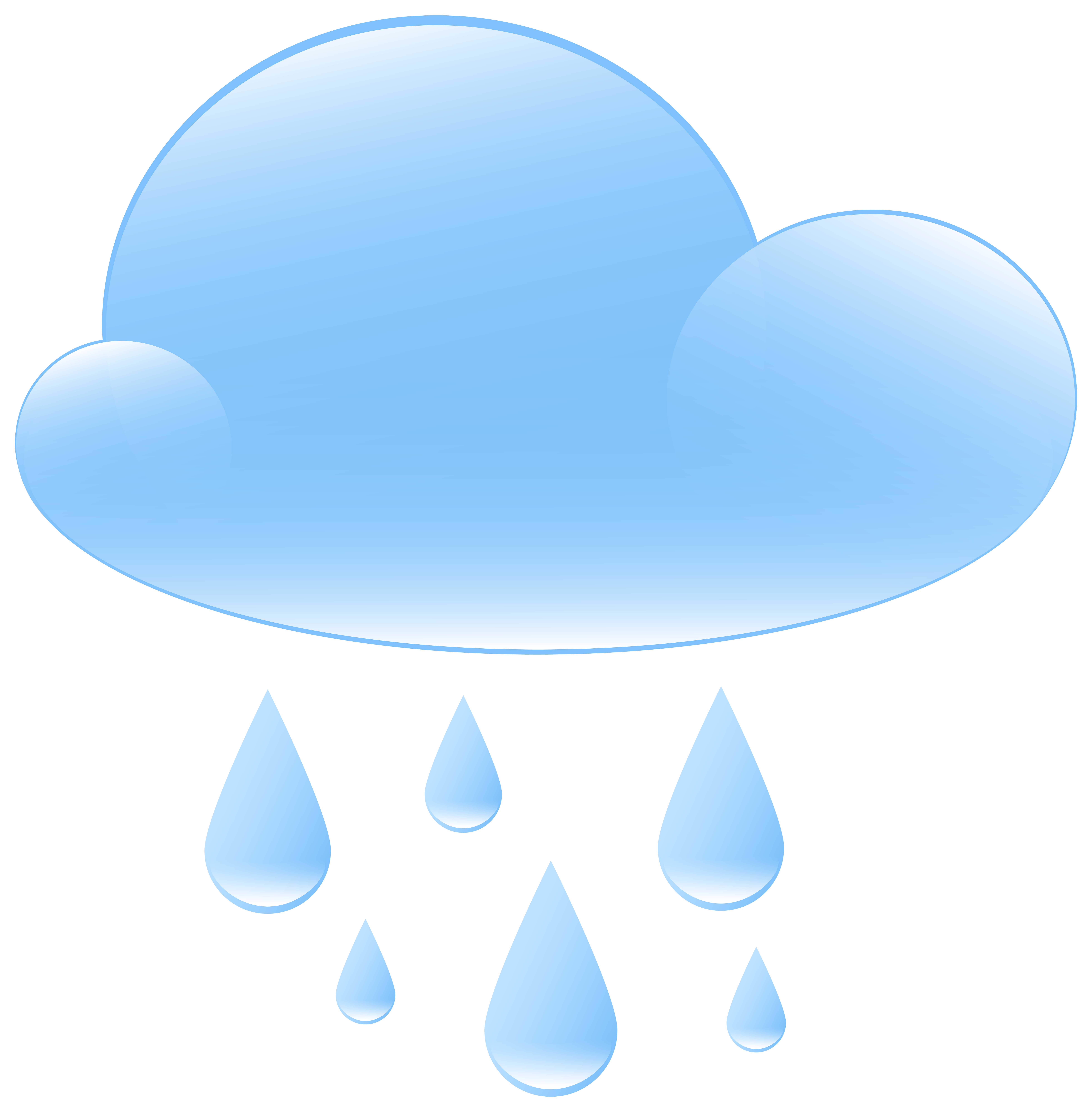 7854x8000 Rainy Weather Icon Png Clip Art