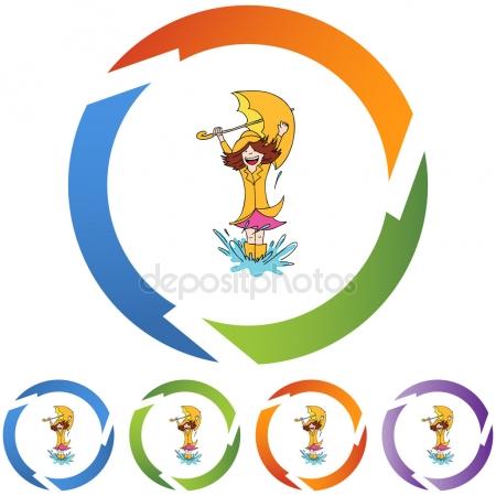 450x450 Cartoon Rainy Day Stock Vectors, Royalty Free Cartoon Rainy Day