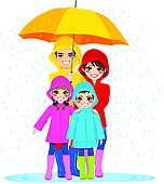 152x170 Rainy Day Clip Art