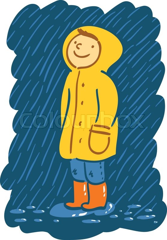 556x800 Rainy Day Stock Vector Colourbox