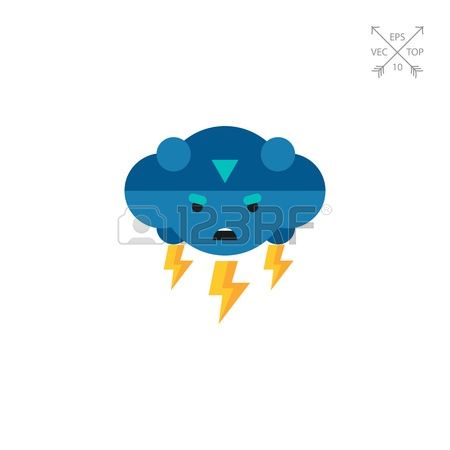 450x450 Thunder Clipart Rainy Day