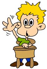 152x225 Raise Hand Clipart