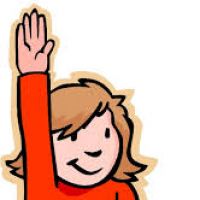 200x200 Raise Your Hand Clipart