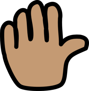 291x300 Wave Clipart Hand
