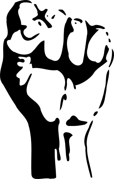 378x594 Microphone Clipart Raised Fist