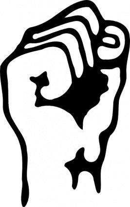 267x425 Revolution Fist Clip Art, Vector Revolution Fist