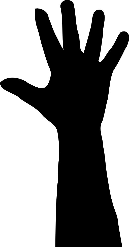 512x981 Kid Raising Hand Clipart