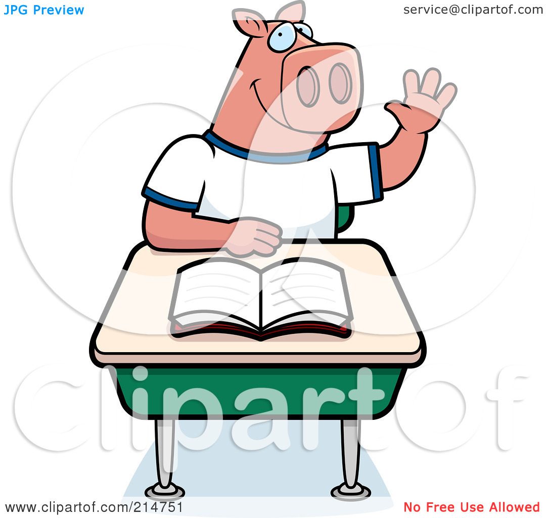 1080x1024 Raising Hand In Class Clipart