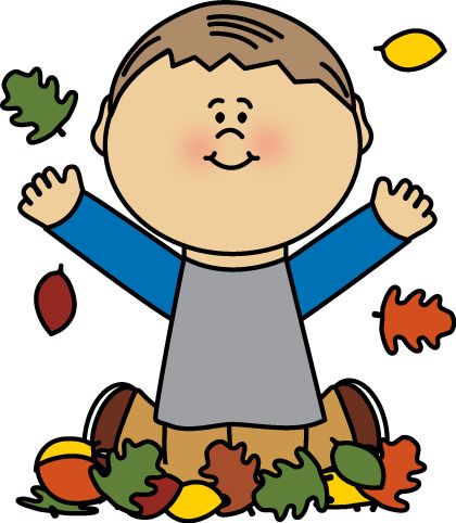 420x482 Falling Clipart Autumn Child