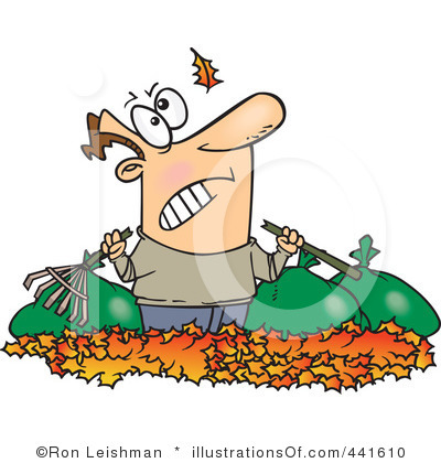 400x420 Graphics For Leaf Raking Graphics