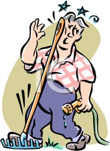 218x300 Man Who Stepped On A Rake