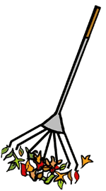 150x269 Rake And Leaves Clip Art Clipart Panda