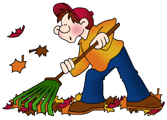 Raking Leaves Clipart | Free download on ClipArtMag