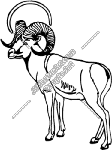 373x500 Ram Clipart And Vectorart Animals
