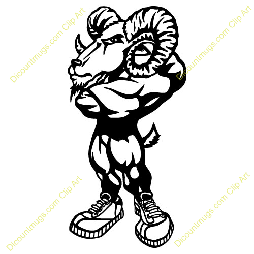 500x500 Ram Animal Clipart
