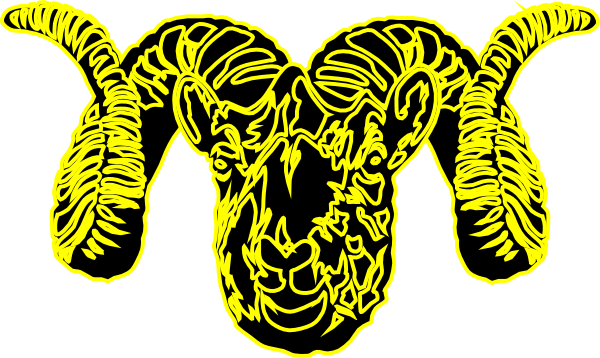 600x358 Rams Head Clip Art