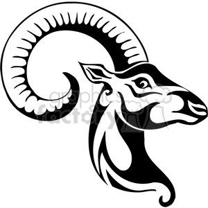 300x300 Royalty Free Wild Ram Clipart 001 385428 Vector Clip Art Image