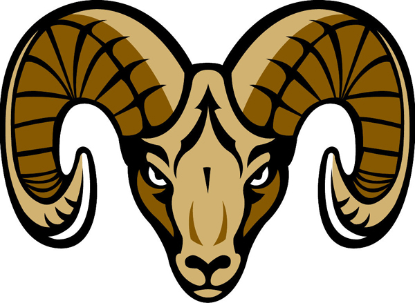 600x439 Ram Mascot Clipart
