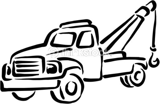 513x333 Tow Truck Clipart