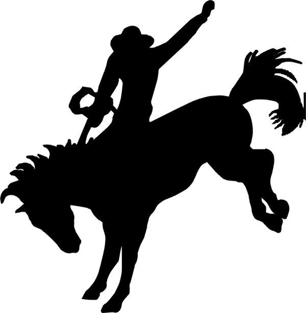 600x612 Ranch Rodeo Clipart