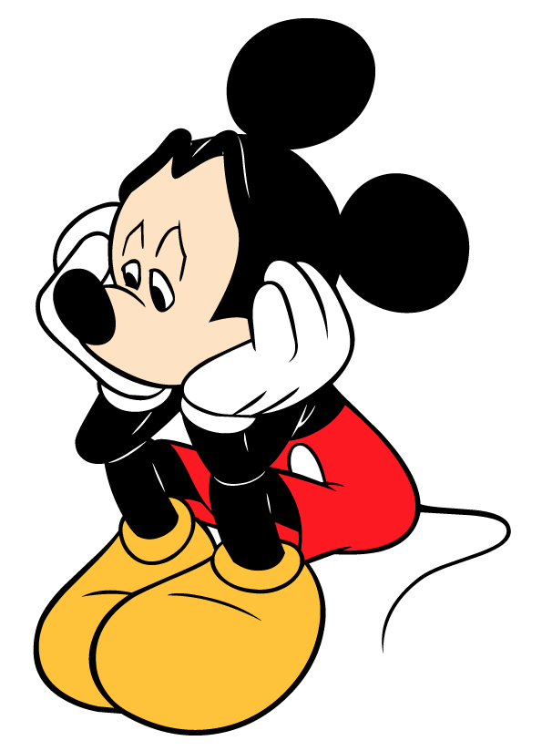 595x824 Mickey Mouse With Camera Clipart