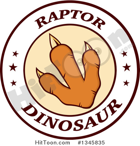 450x470 Raptor Paw Print Clipart