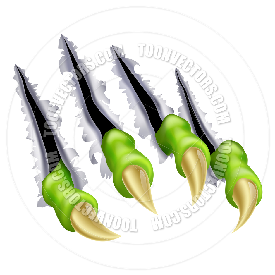 940x940 Scratches Clipart Raptor Claw