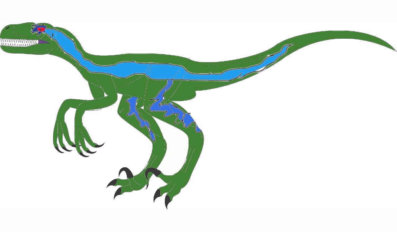 1280x750 Jurassic World Raptor Clipart