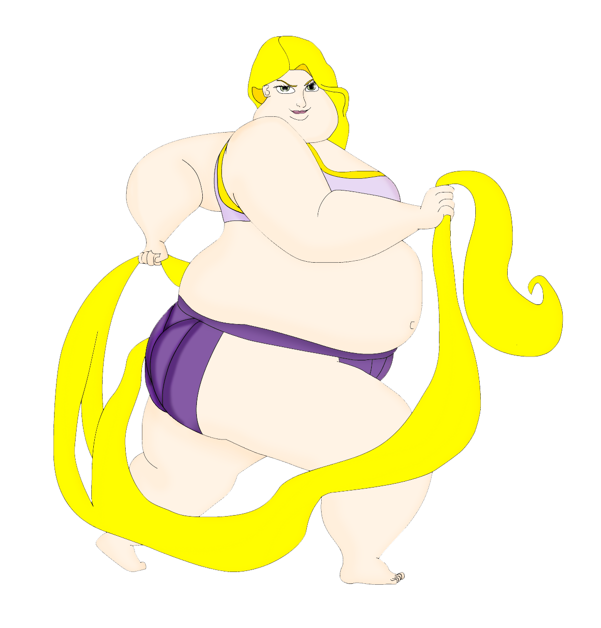 1224x1279 Sumo Rapunzel By Artist Srf