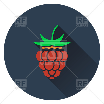 400x400 Raspberry Icon Royalty Free Vector Clip Art Image